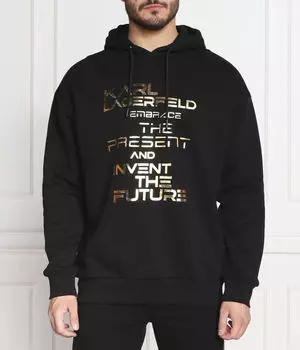 Толстовка Regular fit Karl Lagerfeld, черный