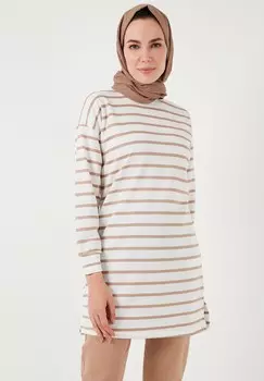 Толстовка REGULAR FIT LELA, светло-коричневый