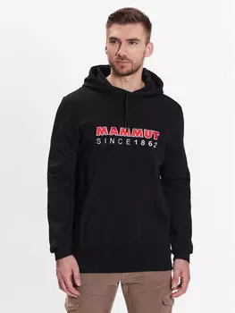 Толстовка regular fit Mammut, черный