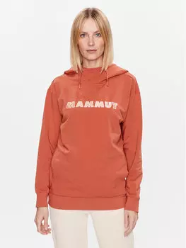 Толстовка regular fit Mammut, красный