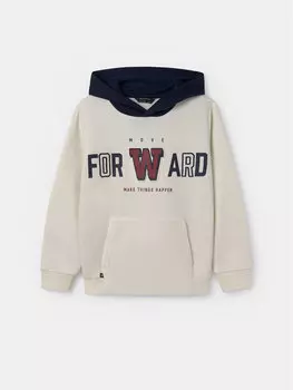 Толстовка regular fit Mayoral, экрю