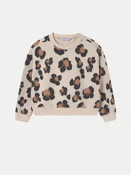 Толстовка regular fit Mayoral, бежевый