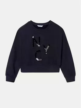 Толстовка regular fit Mayoral, черный