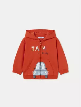 Толстовка regular fit Mayoral, оранжевый