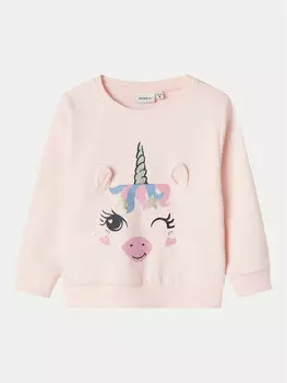 Толстовка regular fit Name It, розовый