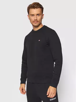 Толстовка regular fit Napapijri, черный