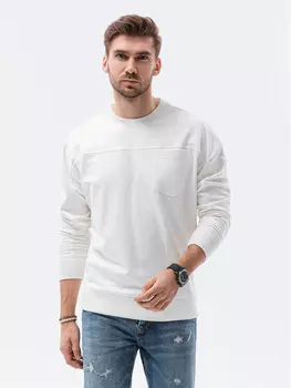 Толстовка regular fit Ombre, экрю