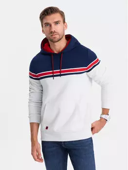 Толстовка regular fit Ombre, белый