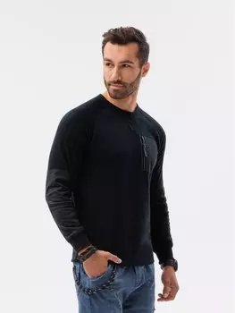 Толстовка regular fit Ombre, черный