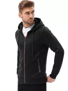 Толстовка regular fit Ombre, черный