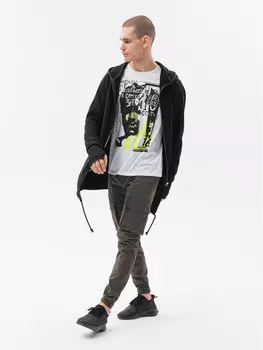 Толстовка regular fit Ombre, черный