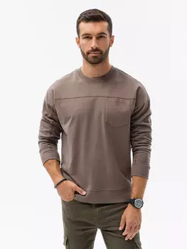 Толстовка regular fit Ombre, коричневый