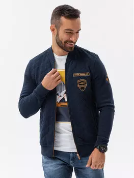 Толстовка regular fit Ombre, синий