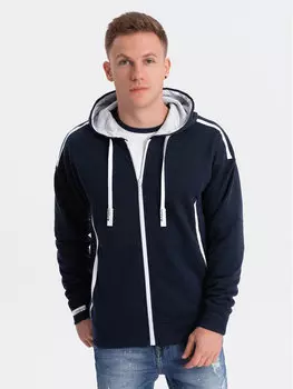 Толстовка regular fit Ombre, синий