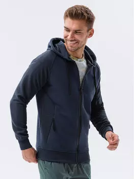 Толстовка regular fit Ombre, синий