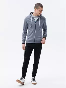 Толстовка regular fit Ombre, синий