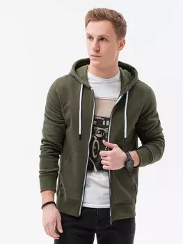 Толстовка regular fit Ombre, зеленый