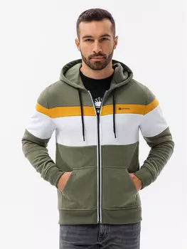 Толстовка regular fit Ombre, зеленый