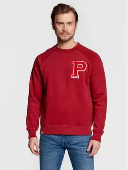 Толстовка regular fit Pepe Jeans, бургундия
