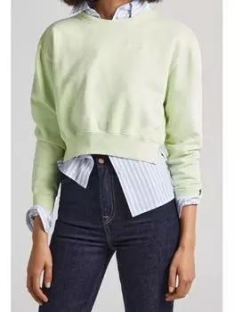 Толстовка regular fit Pepe Jeans, зеленый