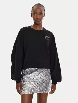 Толстовка regular fit Pinko, черный