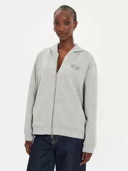 Толстовка regular fit Pinko, серый