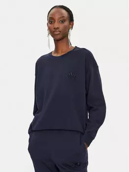 Толстовка regular fit Pinko, синий