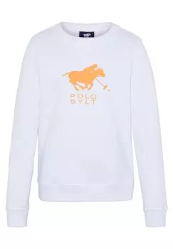 Толстовка Regular Fit Polo Sylt, ярко-белая