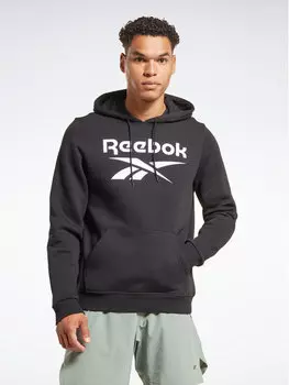 Толстовка regular fit Reebok, черный