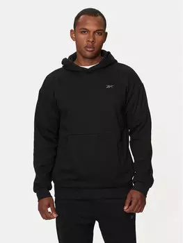 Толстовка regular fit Reebok, черный