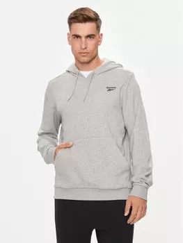 Толстовка regular fit Reebok, серый