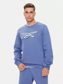Толстовка regular fit Reebok, синий