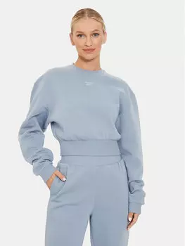 Толстовка regular fit Reebok, синий