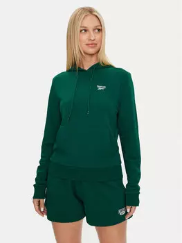 Толстовка regular fit Reebok, зеленый