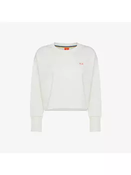 Толстовка regular fit Sun68, белый
