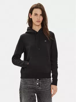 Толстовка regular fit Tommy Jeans, черный