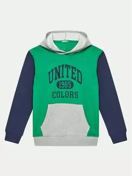 Толстовка regular fit United Colors Of Benetton, мультиколор