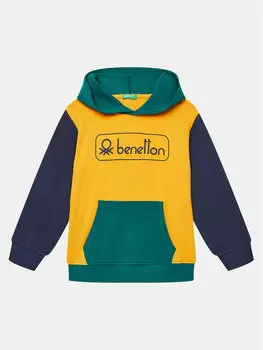 Толстовка regular fit United Colors Of Benetton, мультиколор