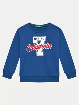 Толстовка regular fit United Colors Of Benetton, синий