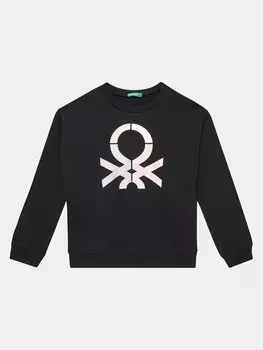 Толстовка regular fit United Colors Of Benetton, черный