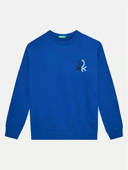Толстовка regular fit United Colors Of Benetton, синий