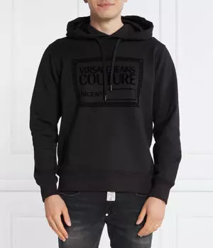 Толстовка Regular Fit Versace Jeans Couture, черный