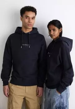 Толстовка REGULAR HOODIE SMALL MONOLOGO UNISEX Calvin Klein Jeans, цвет night sky
