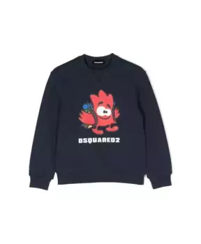 Толстовка Relax Felpa Dsquared2, мультиколор