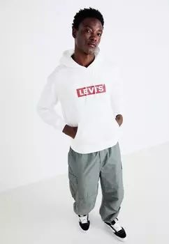 Толстовка Relaxd Graphic Hoodie Levi's, белый