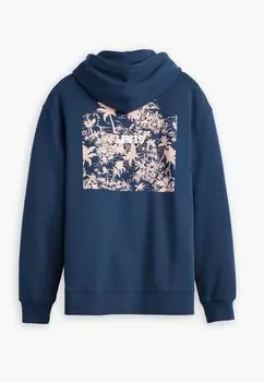 Толстовка RELAXED GRAPHIC ZIPUP Levi's, темно-синий