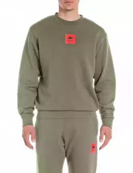 Толстовка Replay, цвет Light Military