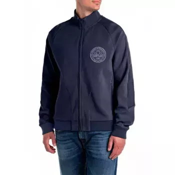 Толстовка Replay M3002.000.23655 full zip, синий
