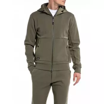 Толстовка Replay M6701 .000.23591 Full Zip, зеленый