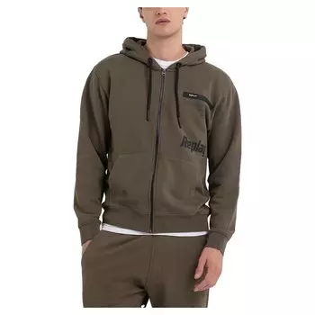 Толстовка Replay M6706 .000.21842 Full Zip, зеленый